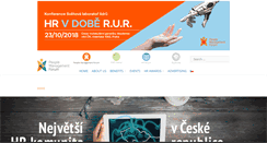 Desktop Screenshot of peoplemanagementforum.cz